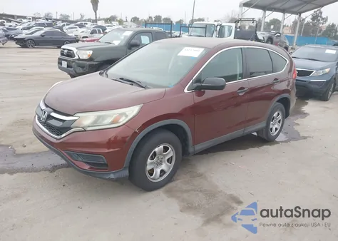 2015 Honda Cr-V Lx z USA, uszkodzony, nr VIN 3CZRM3H33FG705031